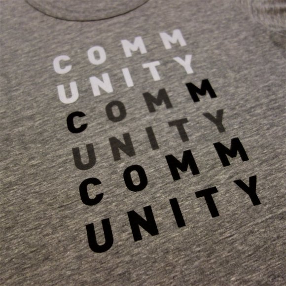 Aritzia Community Grey Graphic T-Shirt - Picture 3 of 6